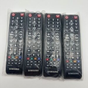 Lot of 4 Samsung Smart TV Remote Control BN59-01180A New Genuine OEM Brand
